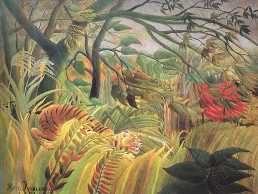 Henri Rousseau and the Jungle